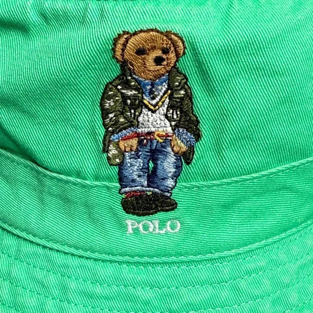 Polo Ralph Lauren Classic Bear Bucket Hat unisex size small/medium